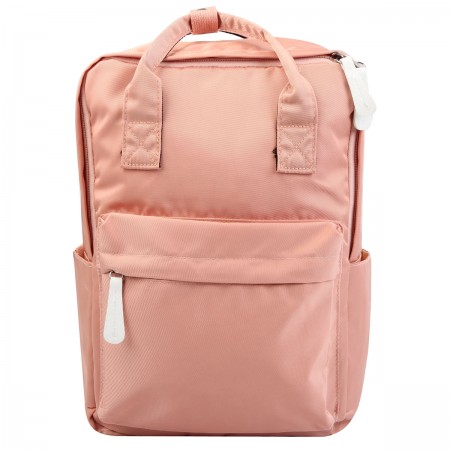 Рюкзак 26х38х16 см, розовый. ткань