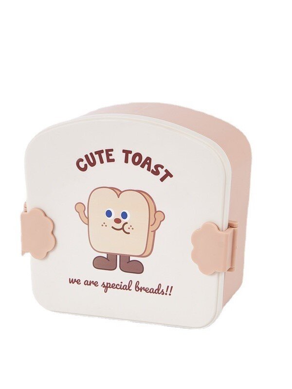 Ланч-бокс 1350 мл "Cute toast"