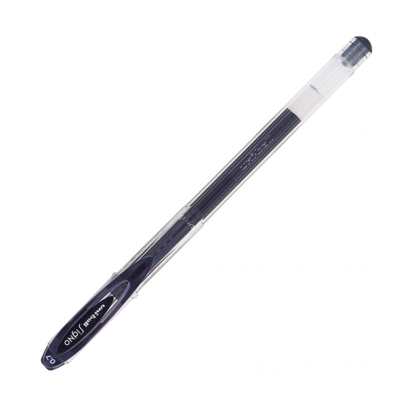 Ручка гелевая UNI "Signo" 0,7 мм, черная