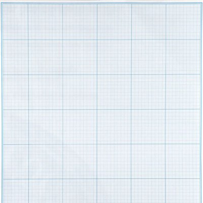 Бумага масштабно-координатная А2 (400х600 мм) голубая