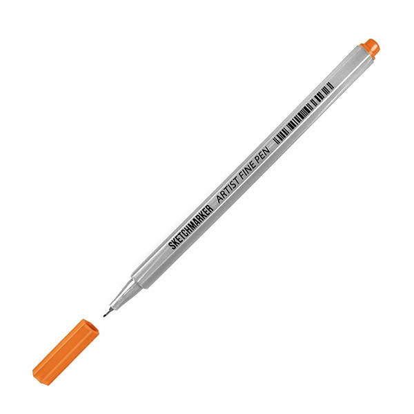 Ручка капиллярная SKETCHMARKER Artist fine pen, оранжевая