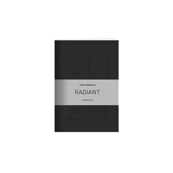 Ежедневник А6 176л. 2024г, Soft Touch Special. Radiant, черный, кожзам