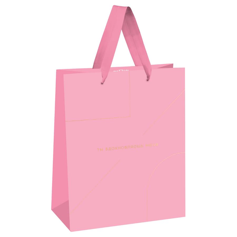 Пакет подарочный 18×23×10 см "Monocolor. Pink"