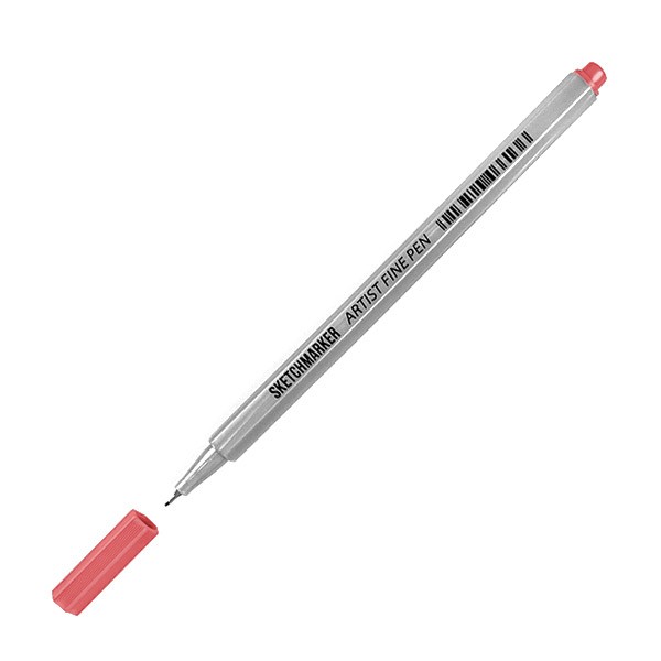 Ручка капиллярная SKETCHMARKER Artist fine pen, коралловая