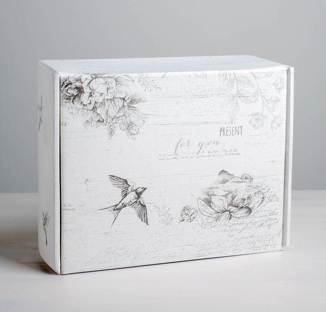 Коробка складная «Шебби», 27 × 21 × 9 см