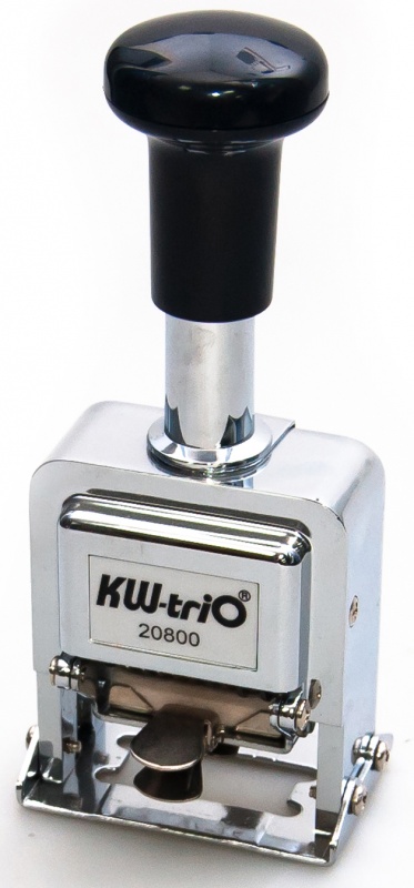 Нумератор автоматический 8-ми разрядный, шрифт 4,8 мм Kw-trio