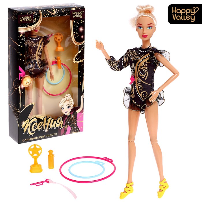 Кукла «Ксения. Золото олимпиады» с аксессуарами