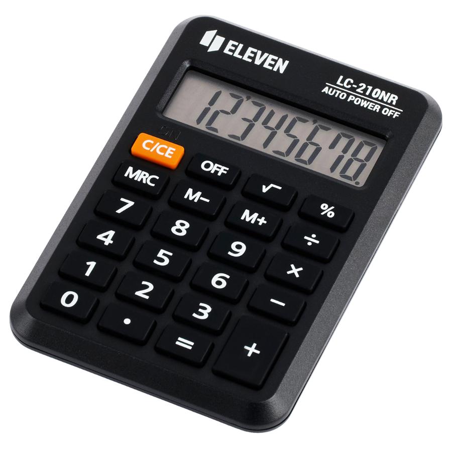Калькулятор "Eleven LC-210NR" 8 разрядный, карманный