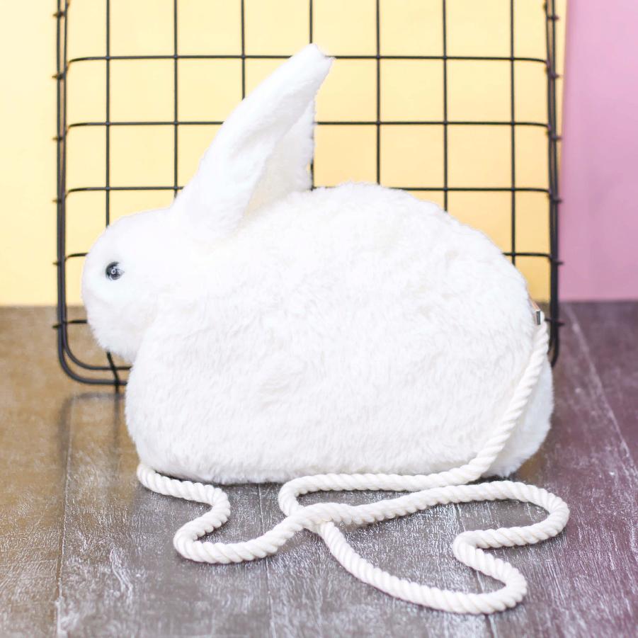 Сумочка "Big rabbit", white