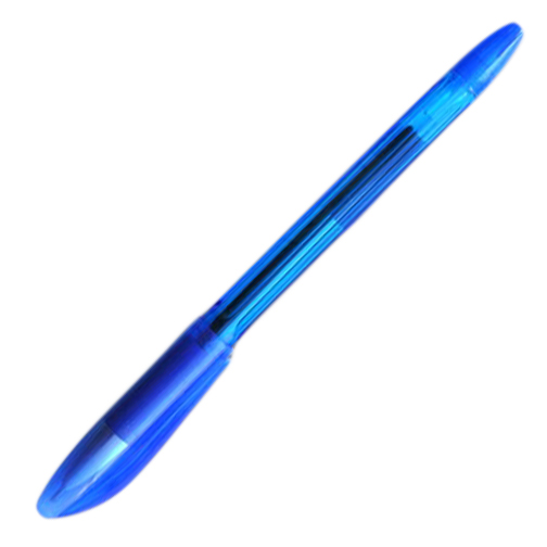 Ручка шариковая J.Otten "Easy Office" 0,7 мм,на масляной основе, прозрачный корпус, грип, синяя