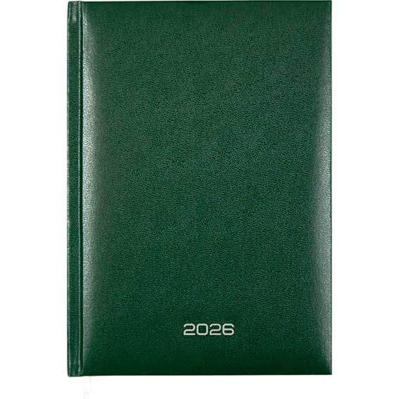 Ежедневник А5 168 л. 2026г. "Attomex. Orion", бумвинил тиснение фольгой. зеленый