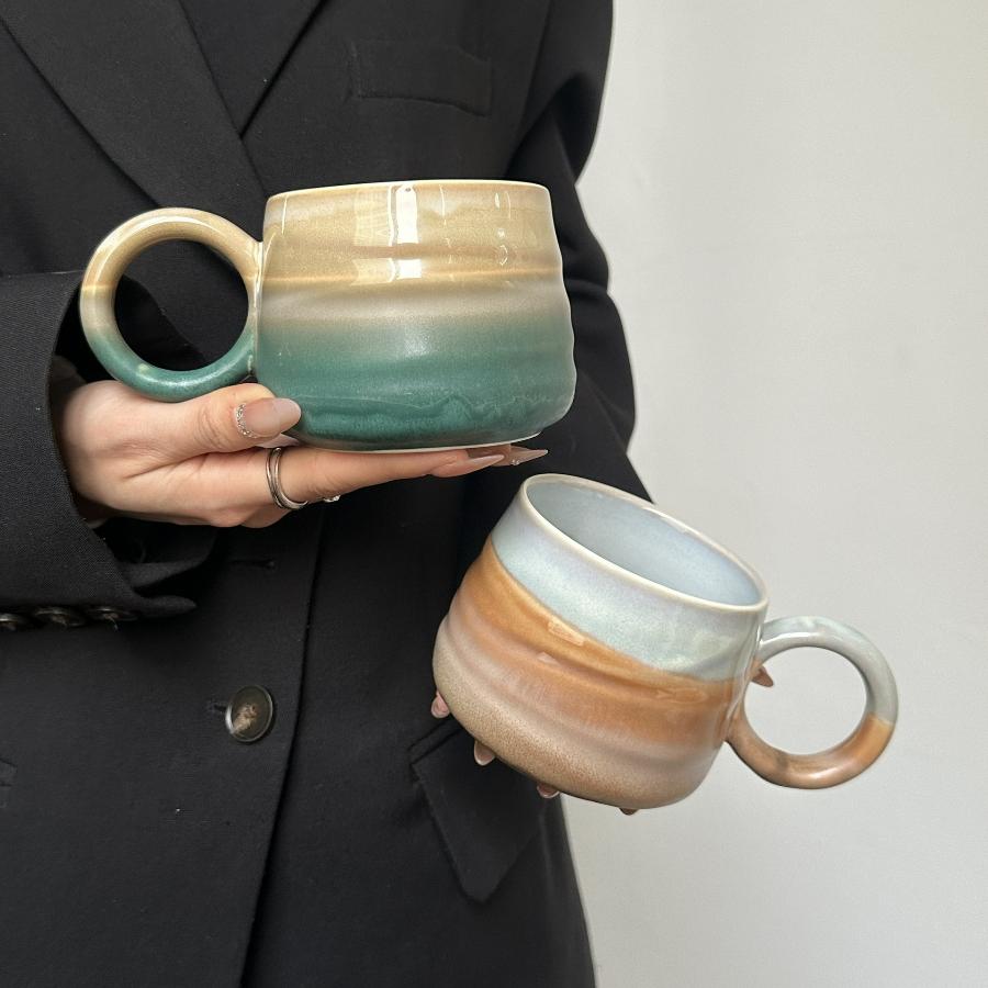 Кружка керамика Light blue