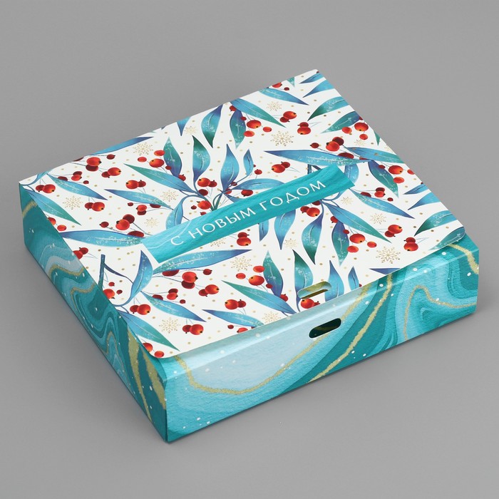 Коробка подарочная складная «Волшебство», 20 × 18 × 5 см 