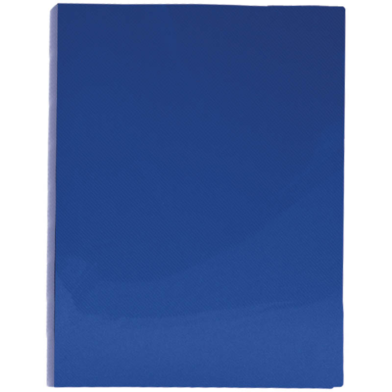 Папка с зажимом Berlingo "Line", 500 мкм, синяя