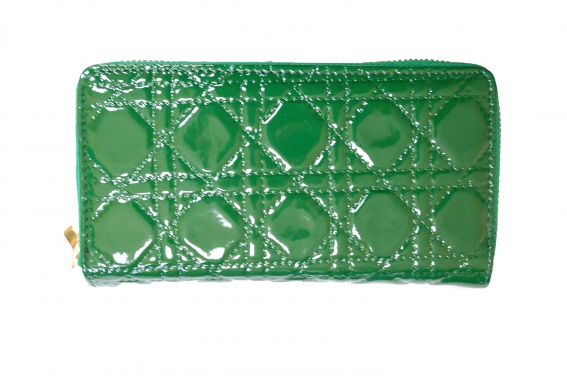 Портмоне женское Michele "Кристи" 19х9,5 см, экокожа, зеленое