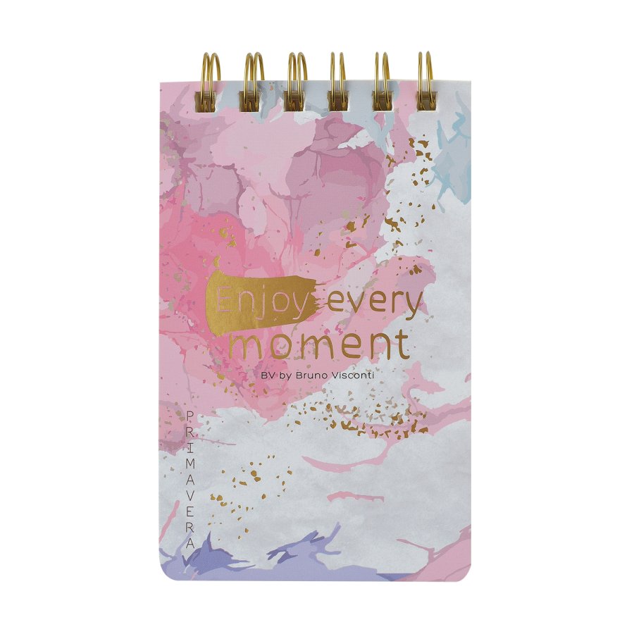 Блокнот А6 100 л гребень, CUTE JOURNAL"PRIMAVERA",линия