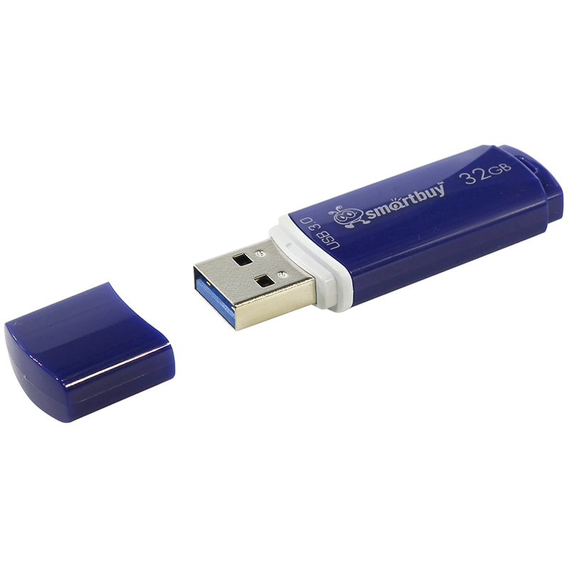 Флэш-драйв Smart Buy Crown, 32GB, синий