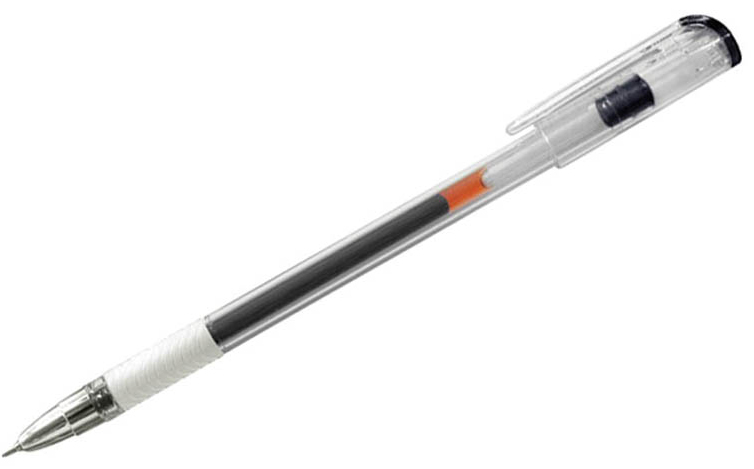 Ручка гелевая Berlingo "Standart" 0,5мм, черная 