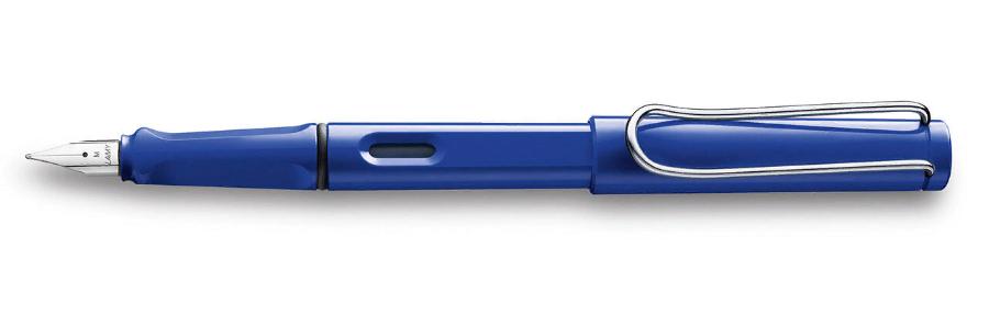 Ручка перьевая LAMY Safari, корпус синий