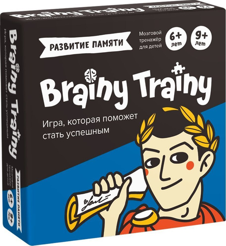 Игра настольная "BRAINY TRAINY. Развитие памяти"