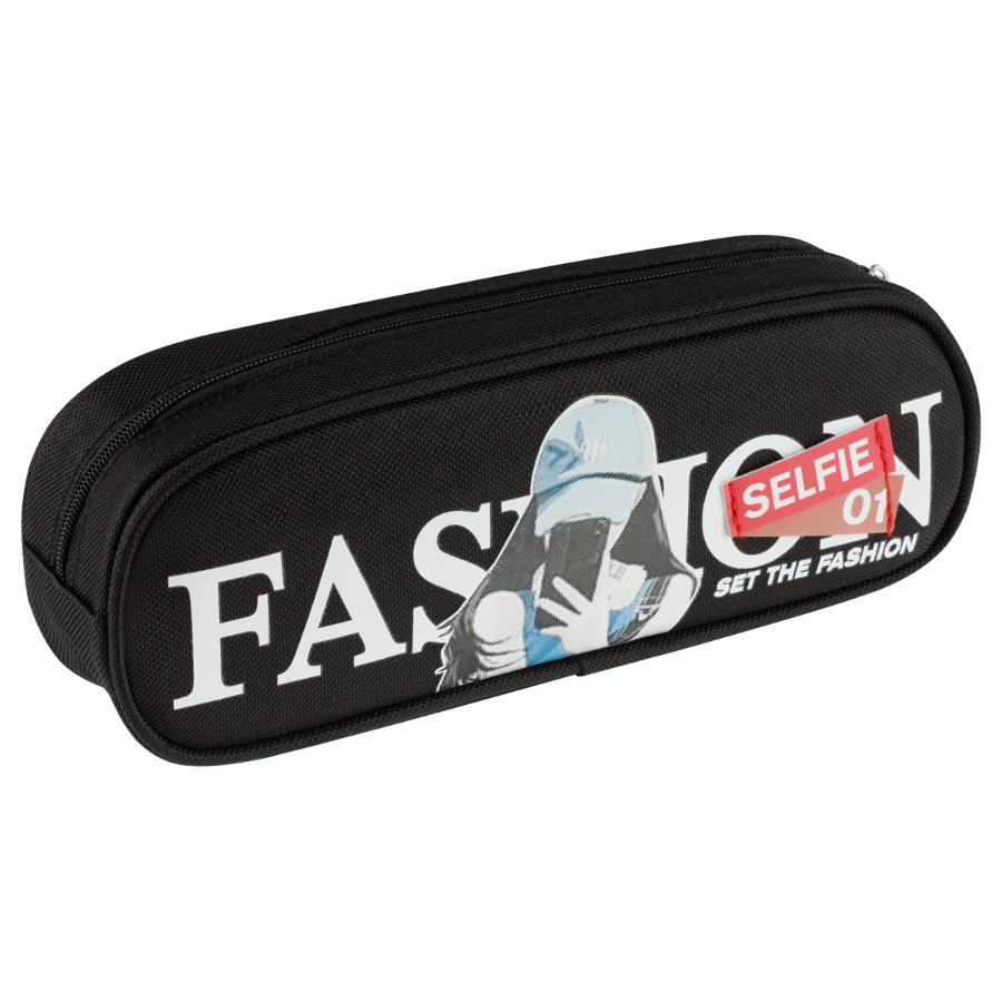 Пенал-косметичка "Fashion", 22,5х9,55х4 см, 2 отд.
