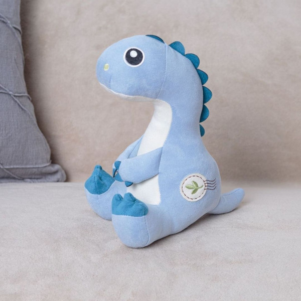 Игрушка мягкая "Динозавр", 23 см (голубой)