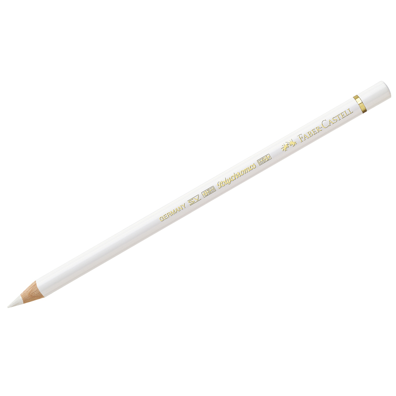 Карандаш белый  Faber-Castell "Polychromos"