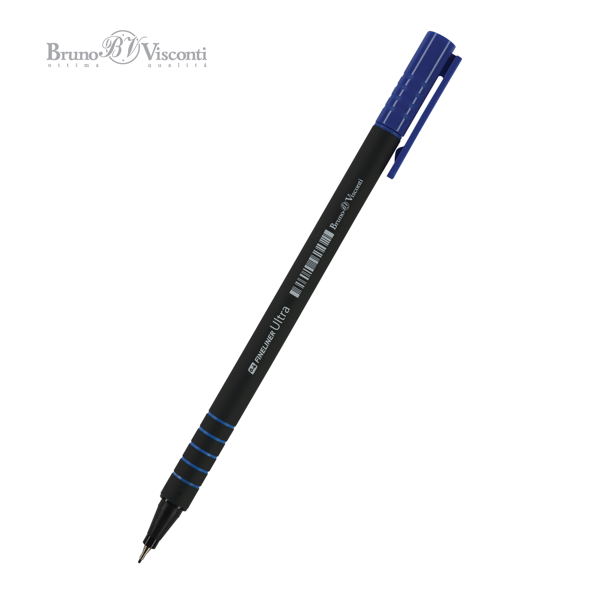 Ручка капиллярная Bruno Visconti "Fineliner Ultra" 0,4 мм, синяя