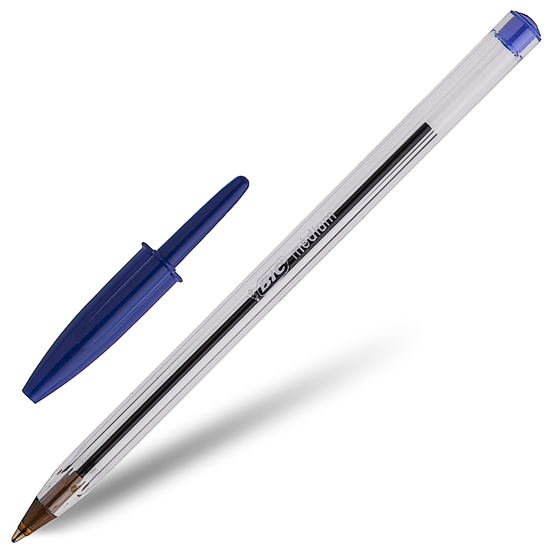 Ручка шариковая BIC "Cristal" 0,4 мм, синяя 