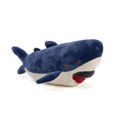Игрушка мягкая "Акула", 35 см (синяя)