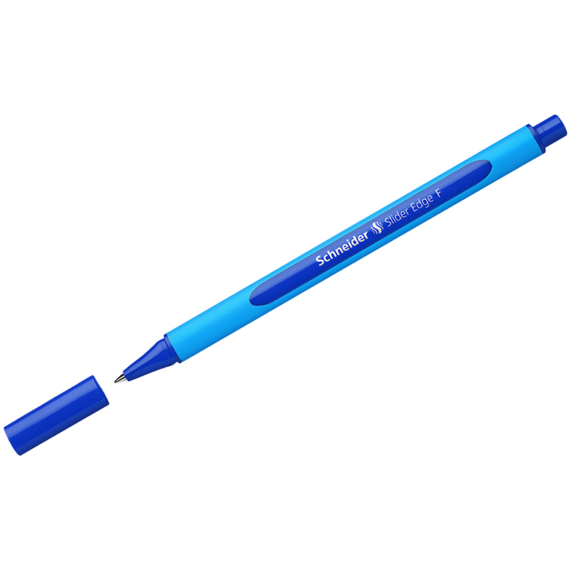 Ручка шариковая Schneider "Slider Edge F" трехгранная, 0,8мм, синяя 