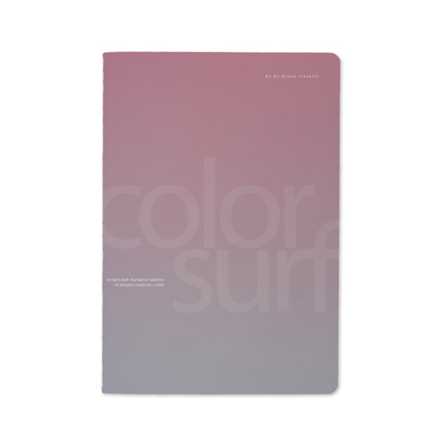 Тетрадь 40 л линия Bruno Visconti "Color Surf.Morandi Pink"