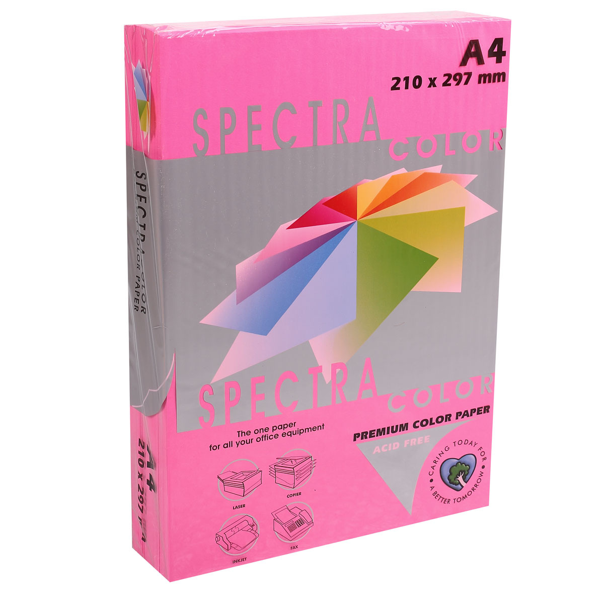 Бумага Spectra Color А4 80г/м 500л, №350 интенсив малиновый 