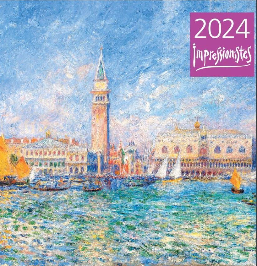 Календарь настенный "Импрессионисты" на 2024 год (300х300 мм)
