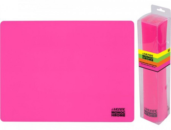 Коврик для лепки А3 "Monochrome", неон розовый, силикон