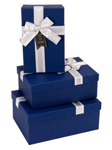 Подарочная коробка "Синева", 16 х 27 х 9 см (3)