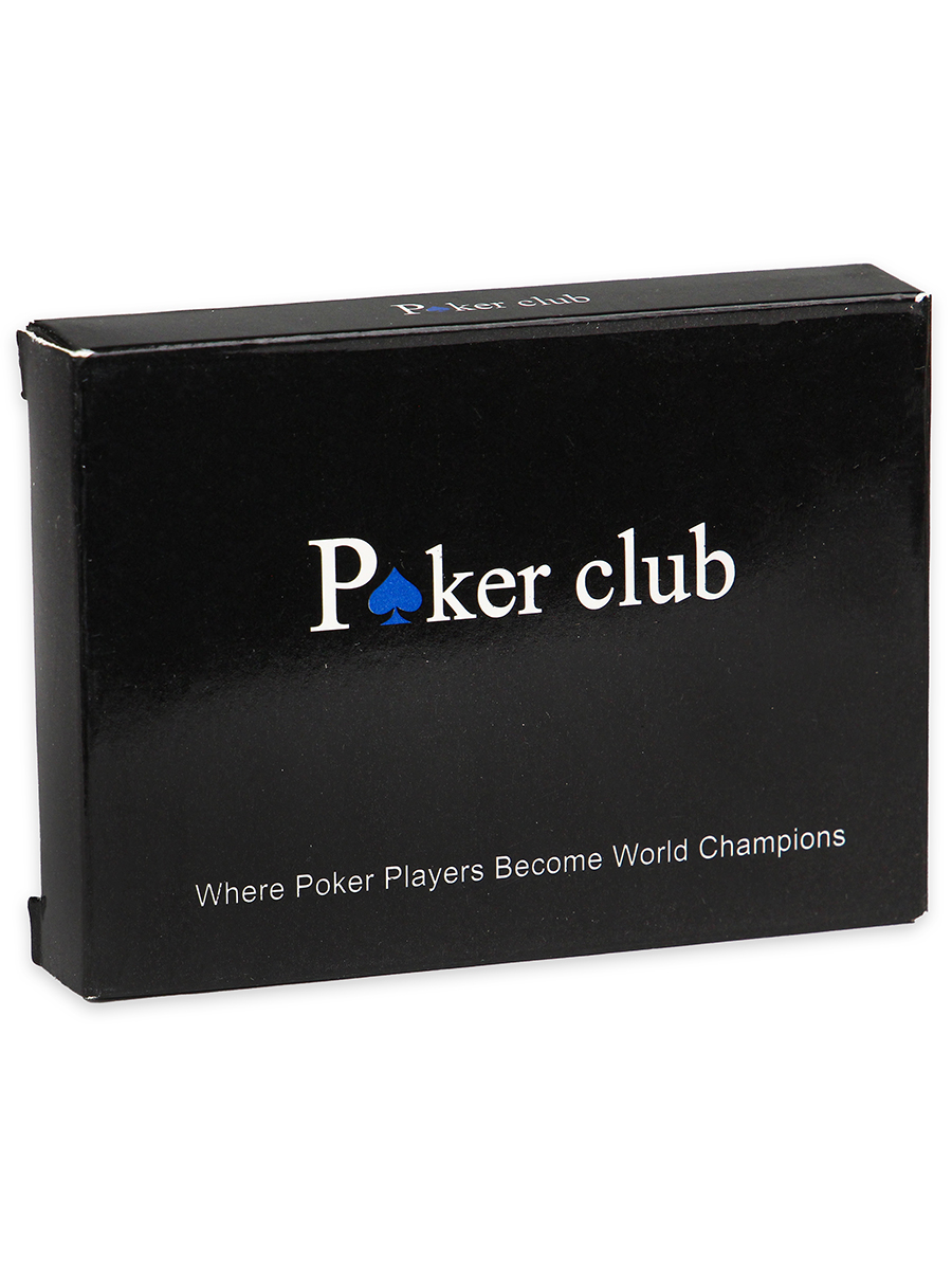 Набор игральных карт  из 2-х колод Покер (54 шт), синяя и красная рубашк