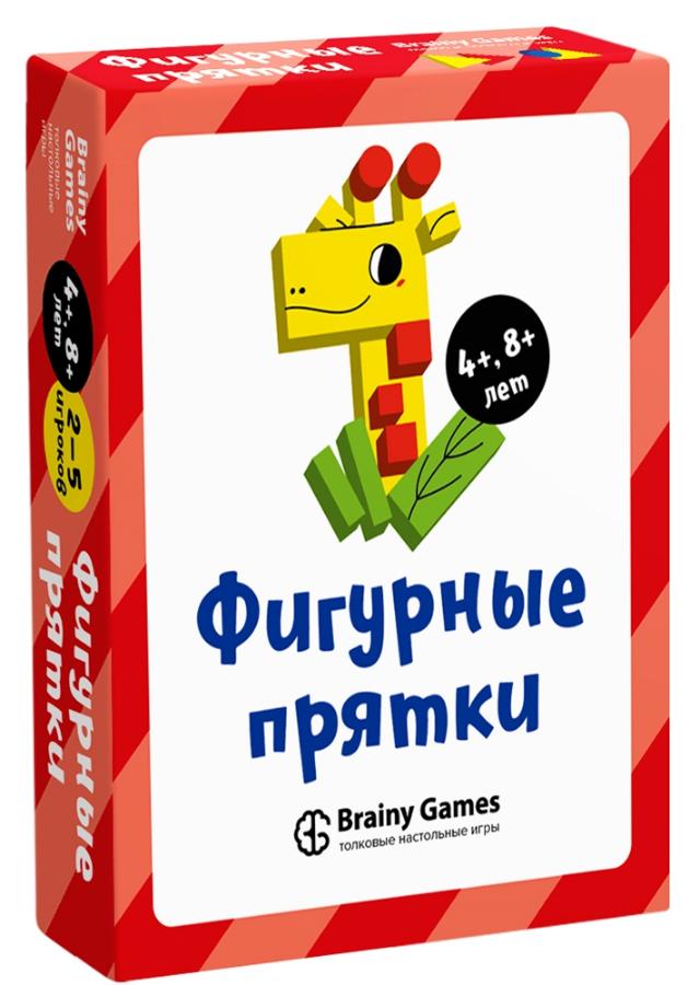 Игра настольная "BRAINY GAMES. Фигурные прятки"