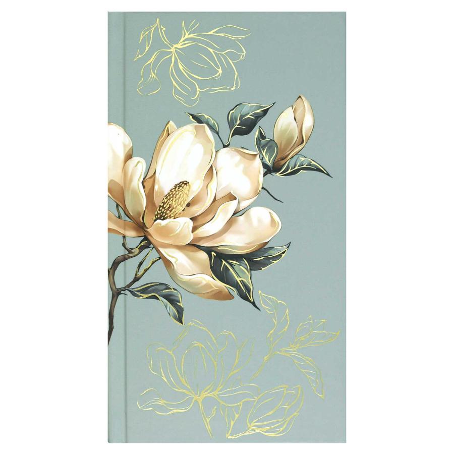 Книжка записная 110х206 мм, 80 л Магнолия