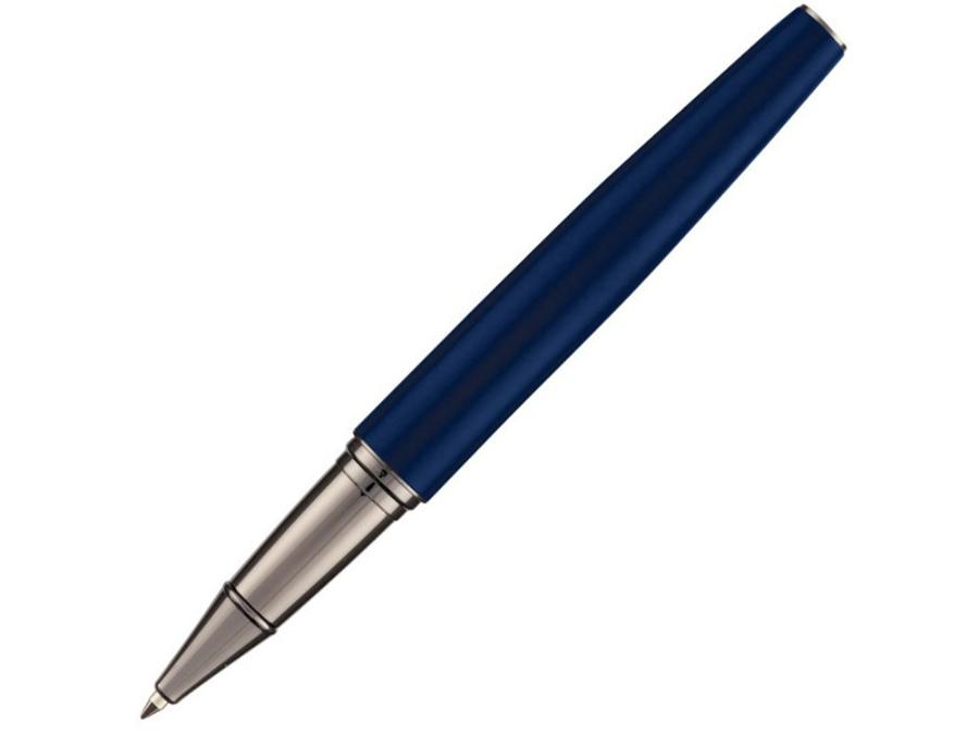 Ручка шариковая Bruno Visconti Р "SORRENTO" роллер в мет.фут. 0,7 мм, синяя, синий корпус, черн футл