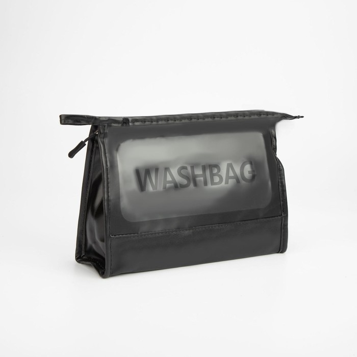 Косметичка "WashBag" на молнии, черный