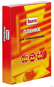 Плёнка BURO для ламинирования А4,  75 мкм, 100 шт