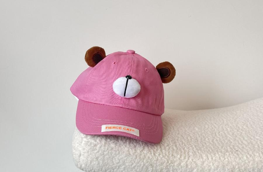 Кепка "Teddy bear" розовая