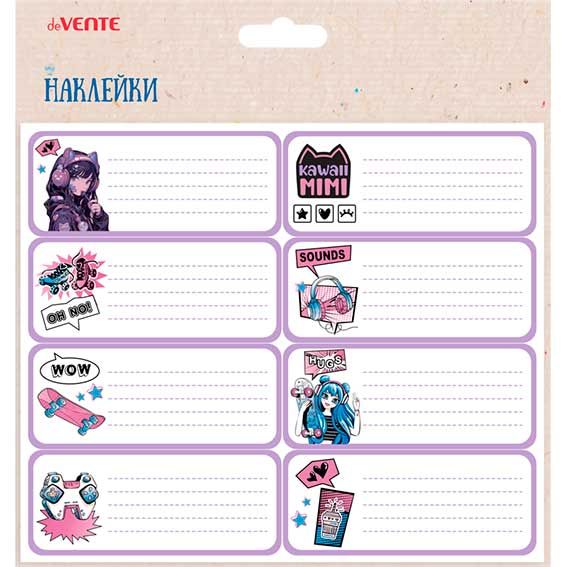 Наклейки для тетради "deVENTE. Kawaii Mimi"