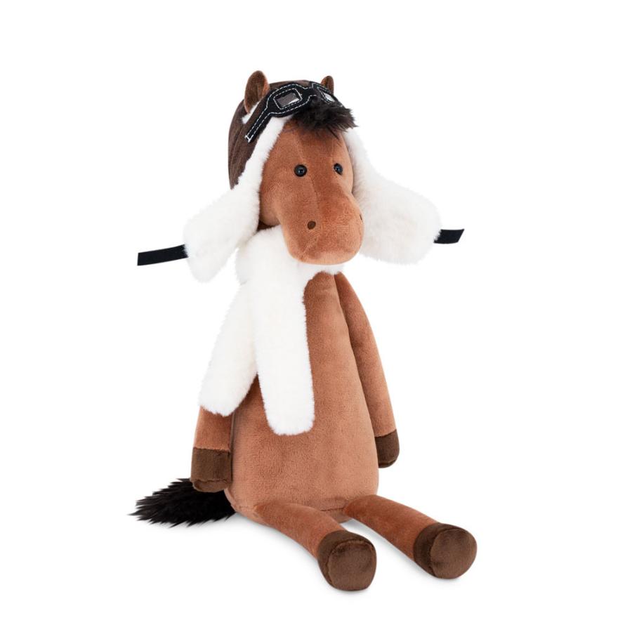 Игрушка мягкая "Конь Авиатор", 35 см