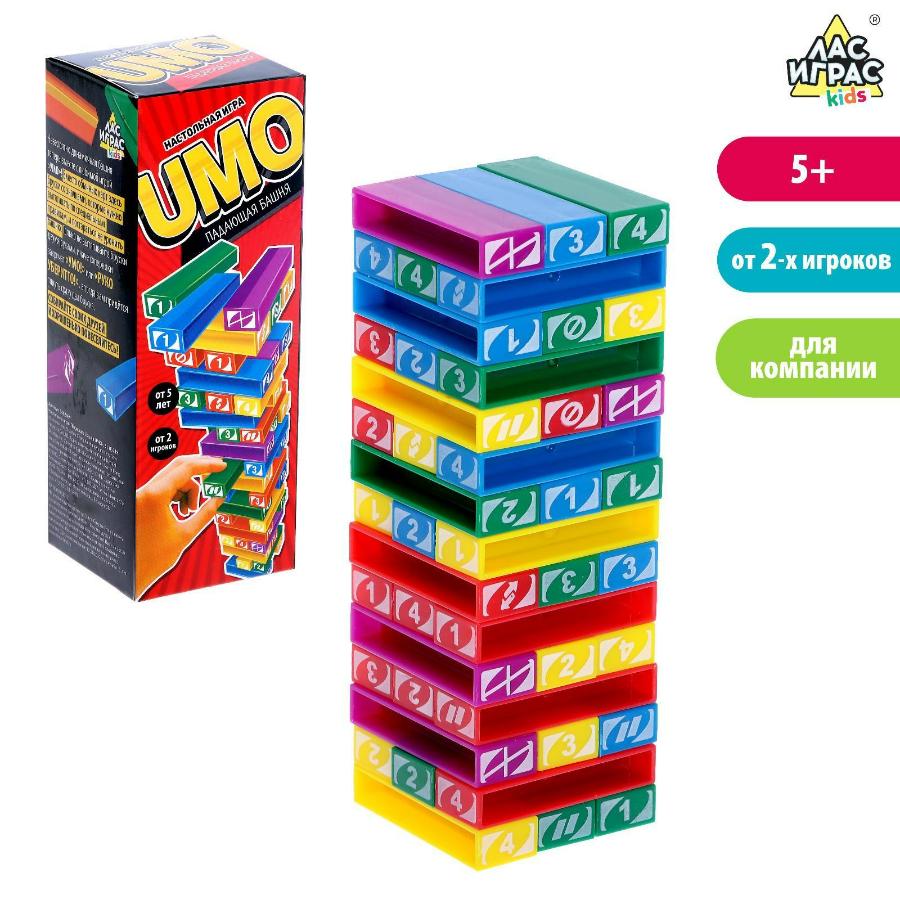 Настольная игра "Падающая башня UMO"