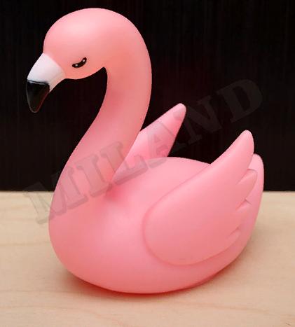 Ночник "Фламинго", 8х14 см, розовый