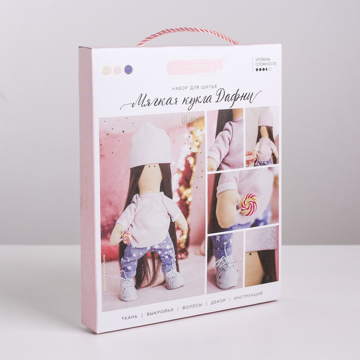 Набор для шитья "Кукла Дафни", 18,9×22.5×2.5 см