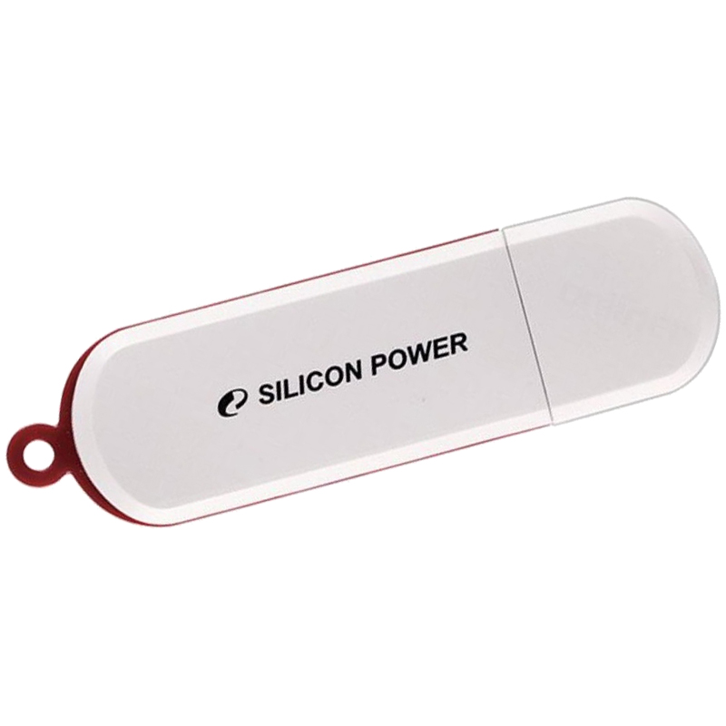 Флэш-драйв SiliconPower "Luxmini 320" 16GB, USB2.0 Flash Drive, белый