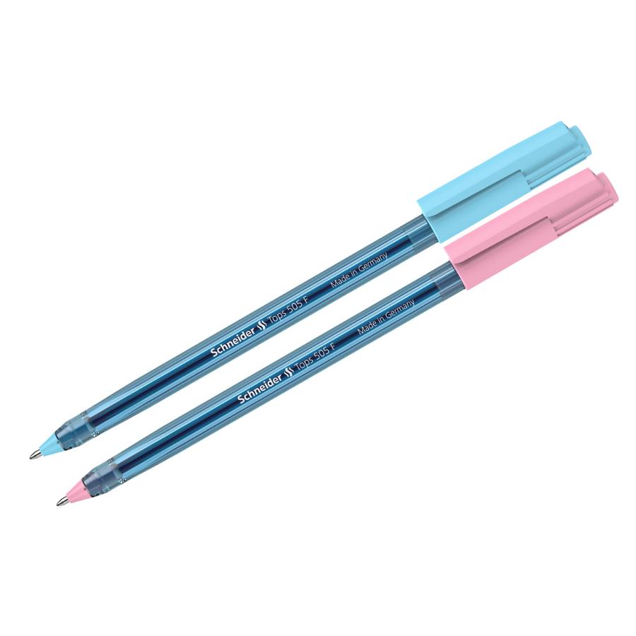 Ручка шариковая Schneider "Tops 505 F Bubble Gum"  0,8 мм, синяя